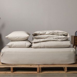 Parachute Percale King/Cal King Duvet Cover, Bone